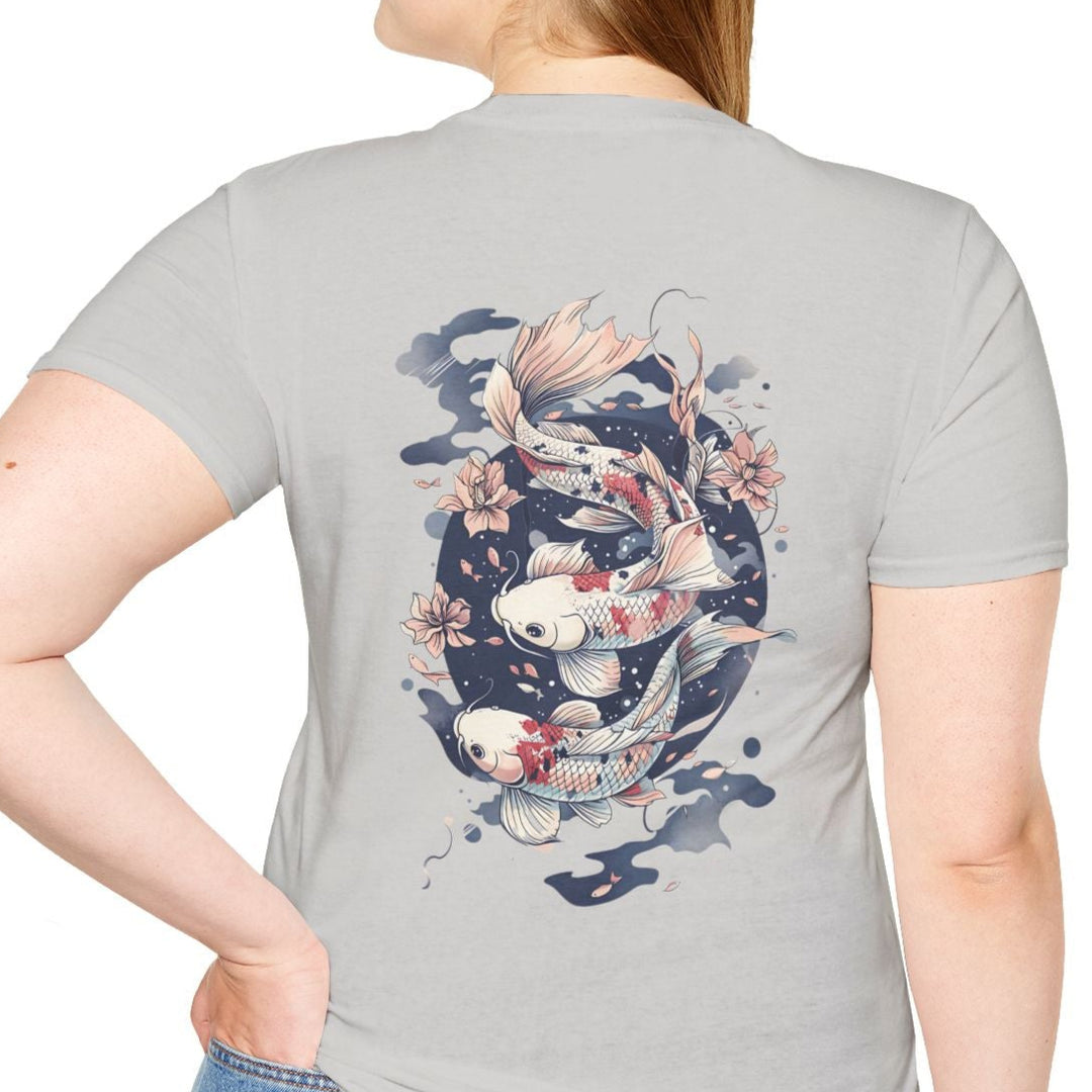 GOLDFISH & FLORAL T-SHIRT