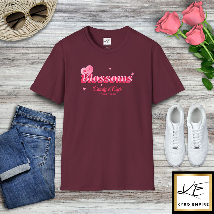 CHERRY BLOSSOMS CANDY & CAFE T-SHIRT