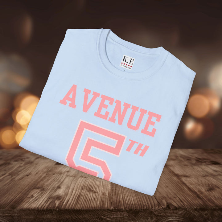 5TH AVE JERSEY STYLE T-SHIRT
