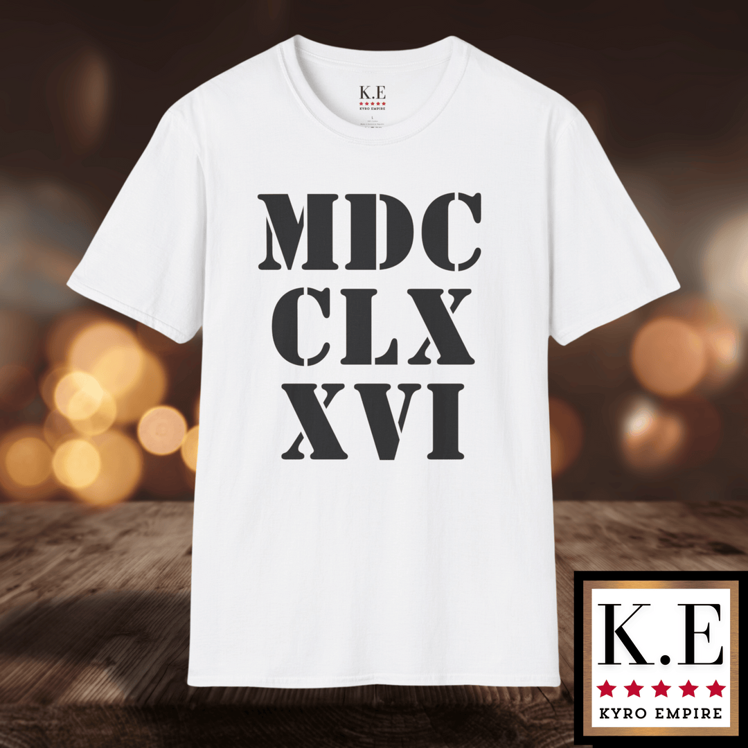 1776 ROMAN NUMERALS T-SHIRT