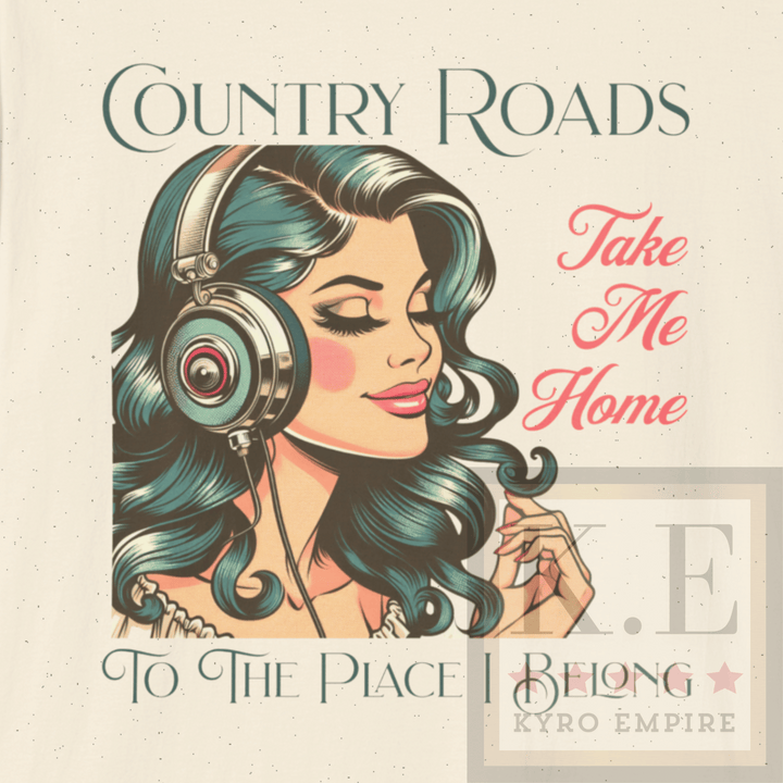 COUNTRY ROADS T-SHIRT