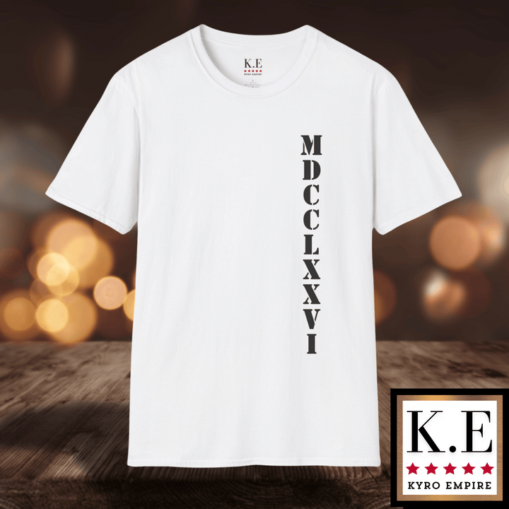 ROMAN NUMERALS 1776 T-SHIRT