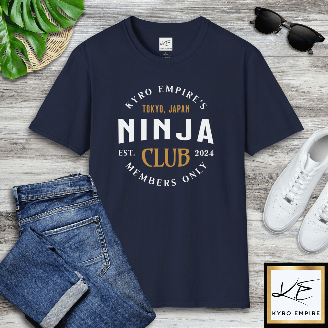 NINJA MEMBERS ONLY CLUB T-SHIRT