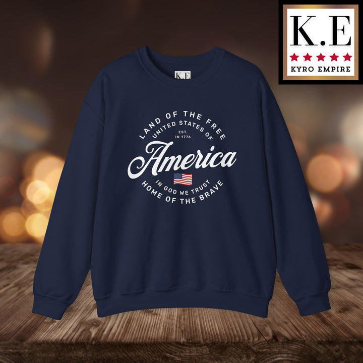 AMERICA CREWNECK