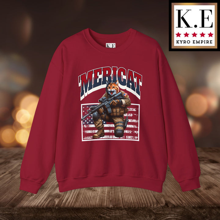 'MERICAT CREWNECK