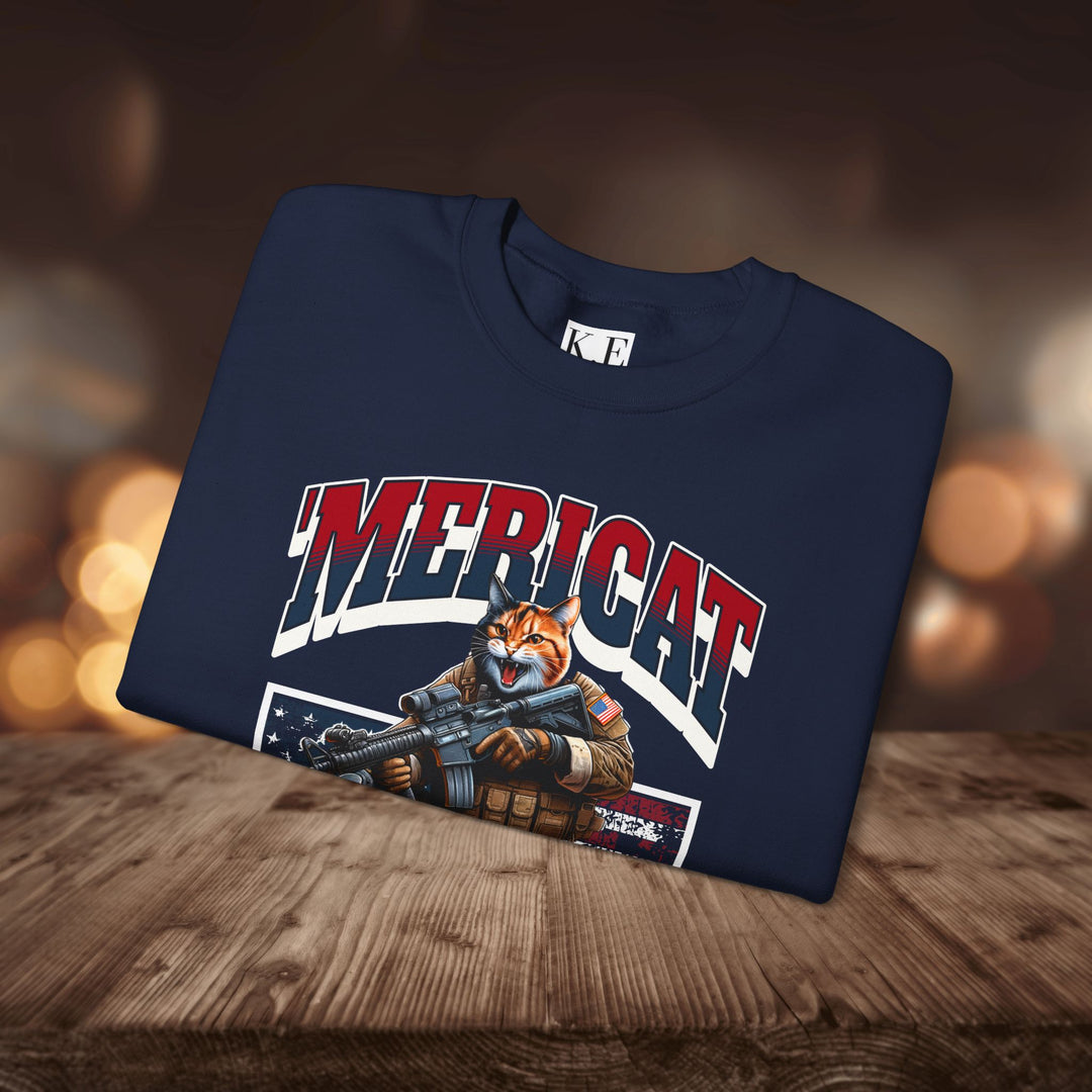 'MERICAT CREWNECK