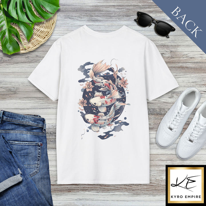 GOLDFISH & FLORAL T-SHIRT