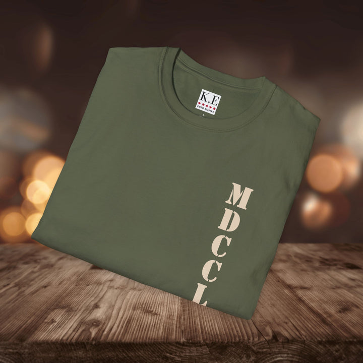 ROMAN NUMERALS 1776 T-SHIRT