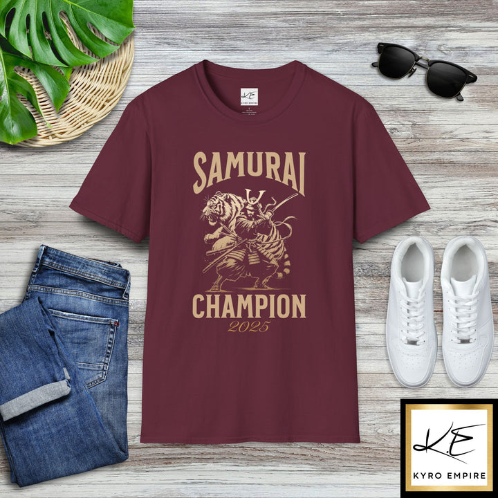 SAMURAI CHAMPION 2025 T-SHIRT