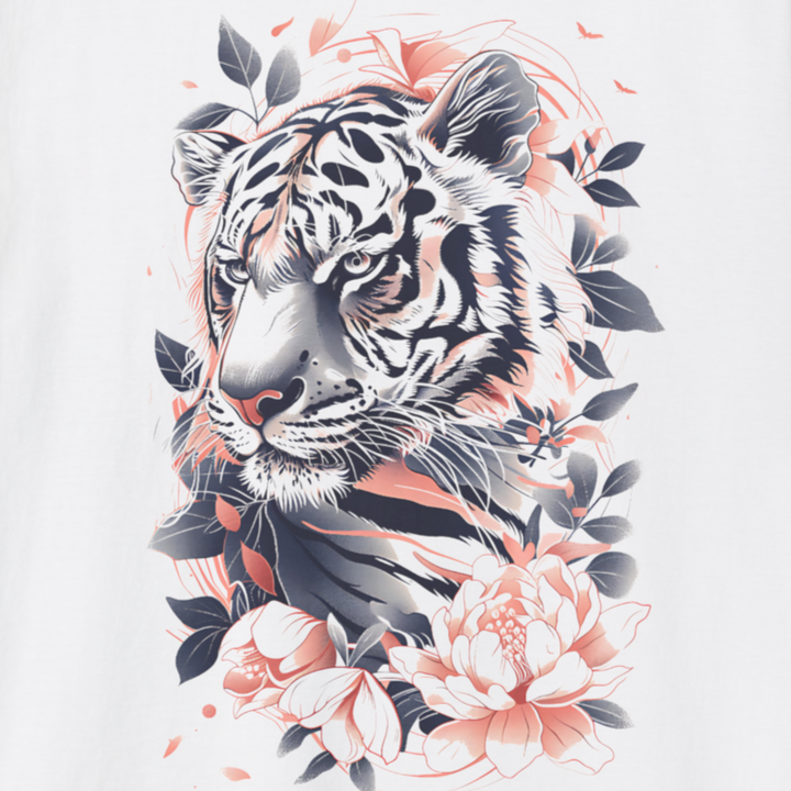 TIGER PETALS T-SHIRT