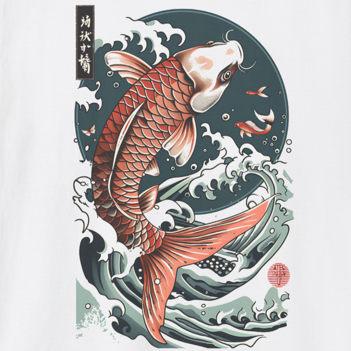 GOLDFISH IN WAVES T-SHIRT