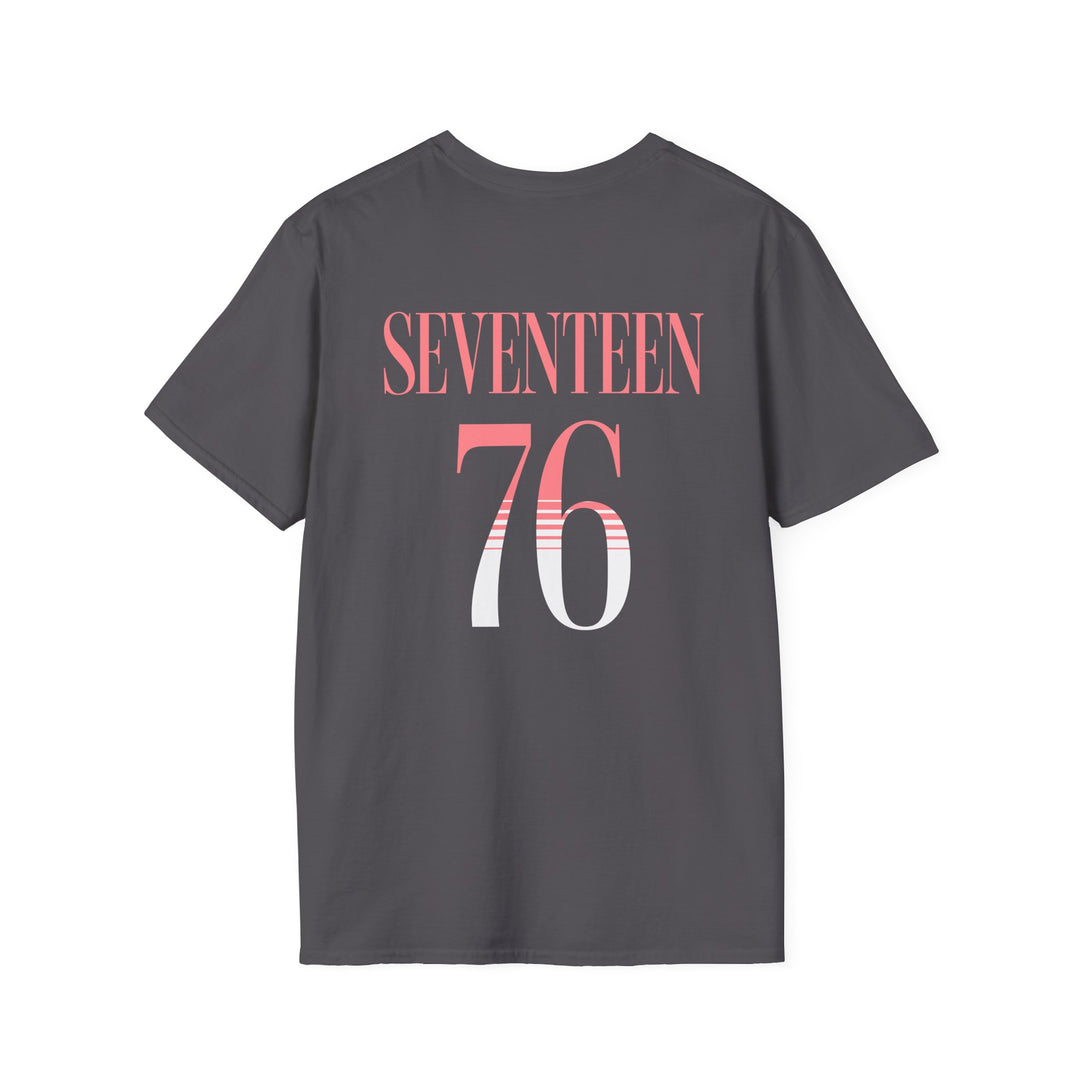 SEVENTEEN 76 JERSEY STYLE T-SHIRT