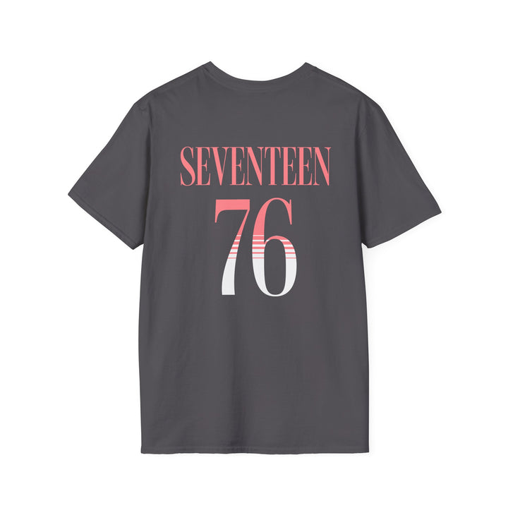 SEVENTEEN 76 JERSEY STYLE T-SHIRT