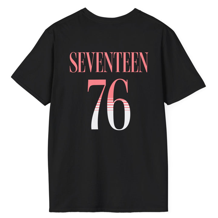 SEVENTEEN 76 JERSEY STYLE T-SHIRT