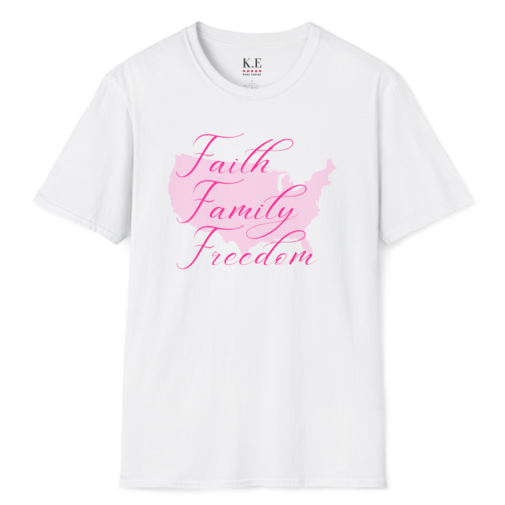 FAITH FAMILY FREEDOM T-SHIRT