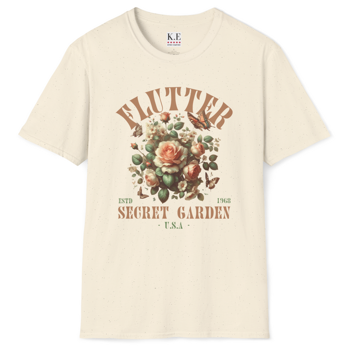FLUTTER SECRET GARDEN T-SHIRT