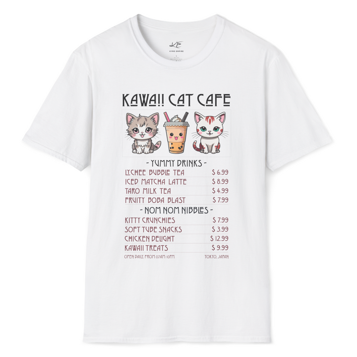 KAWAII CAT CAFE T-SHIRT