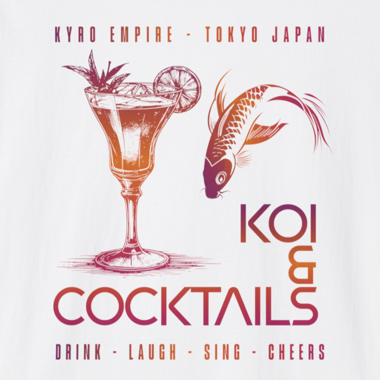 KOI & COCKTAILS T-SHIRT