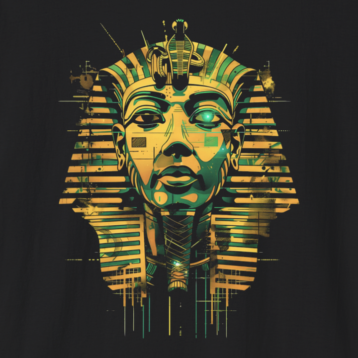 GOLD GLITCH T-SHIRT