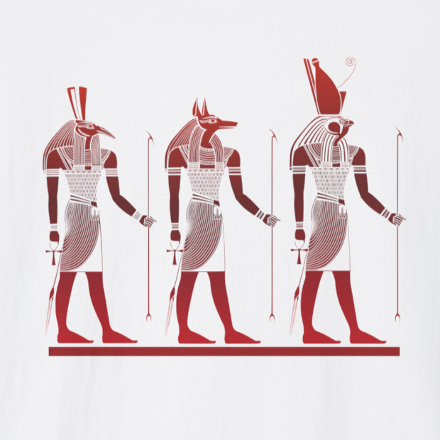 SCRIPT OF THE GODS T-SHIRT