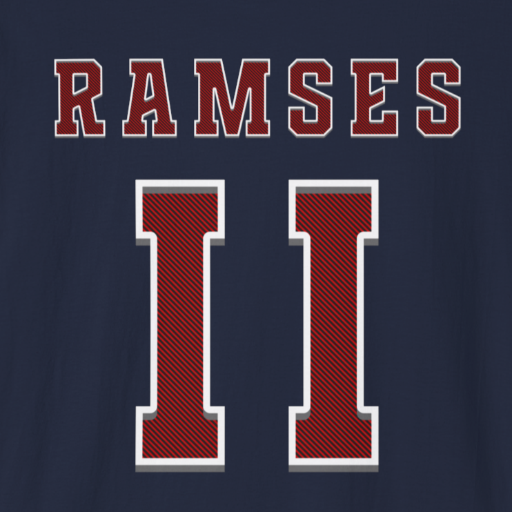 RAMSES II - TEAM JERSEY STYLE T-SHIRT