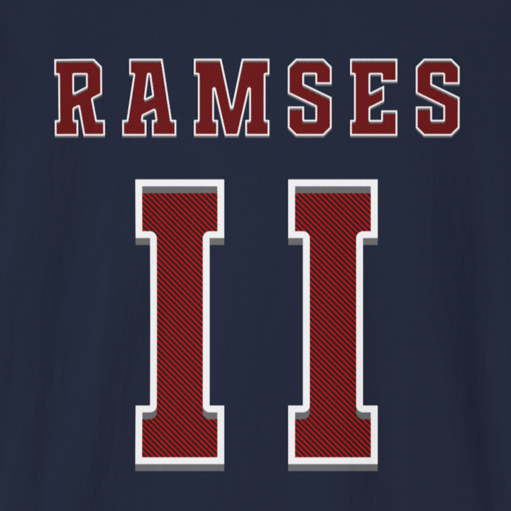 RAMSES II - TEAM JERSEY STYLE T-SHIRT