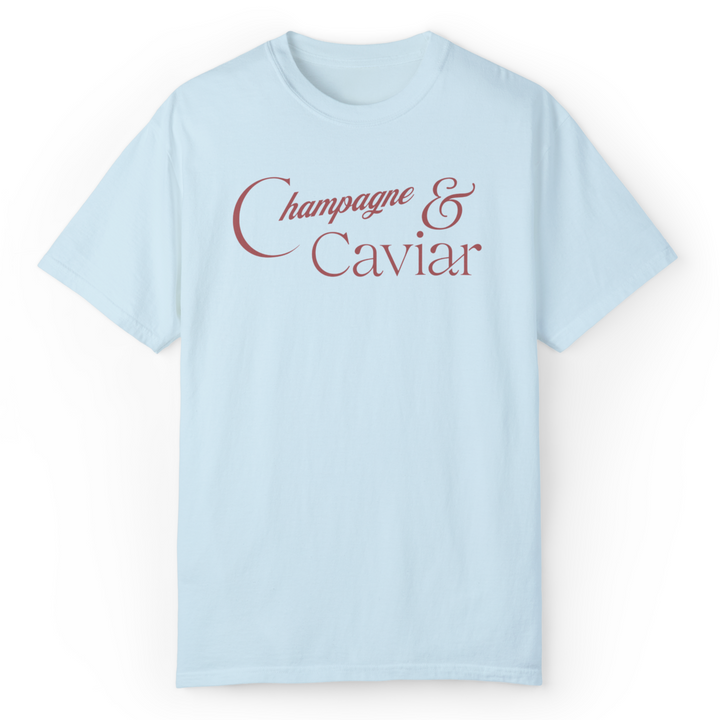 CHAMPAGNE & CAVIAR VIBEZ T-SHIRT