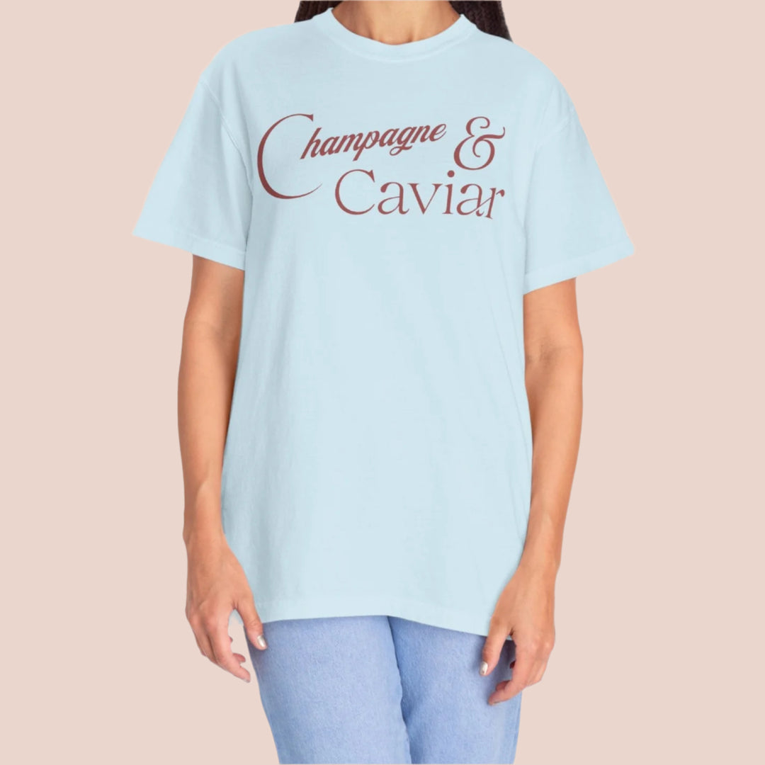 CHAMPAGNE & CAVIAR VIBEZ T-SHIRT