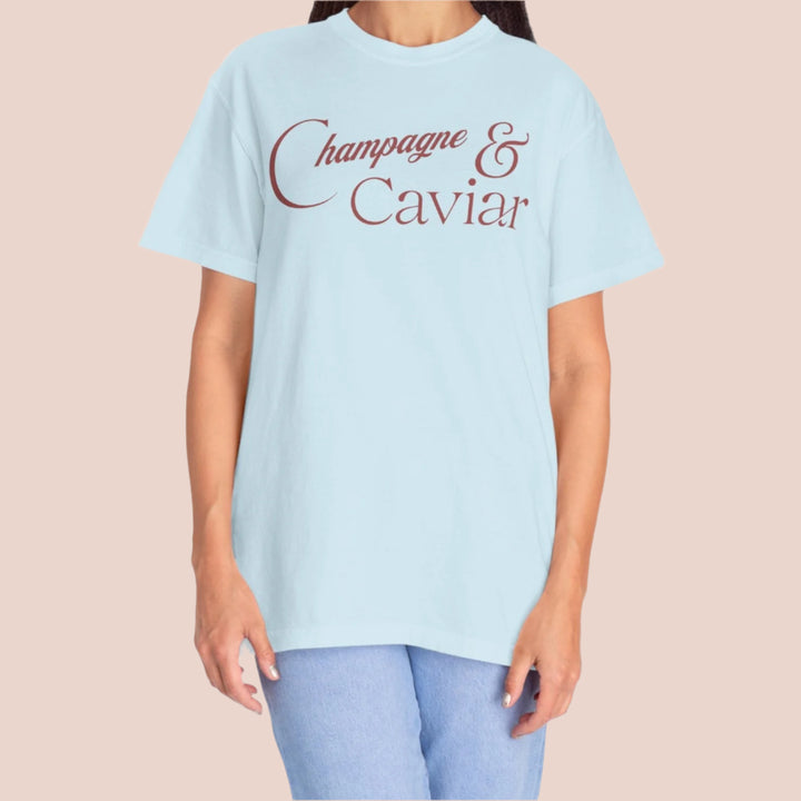 CHAMPAGNE & CAVIAR VIBEZ T-SHIRT