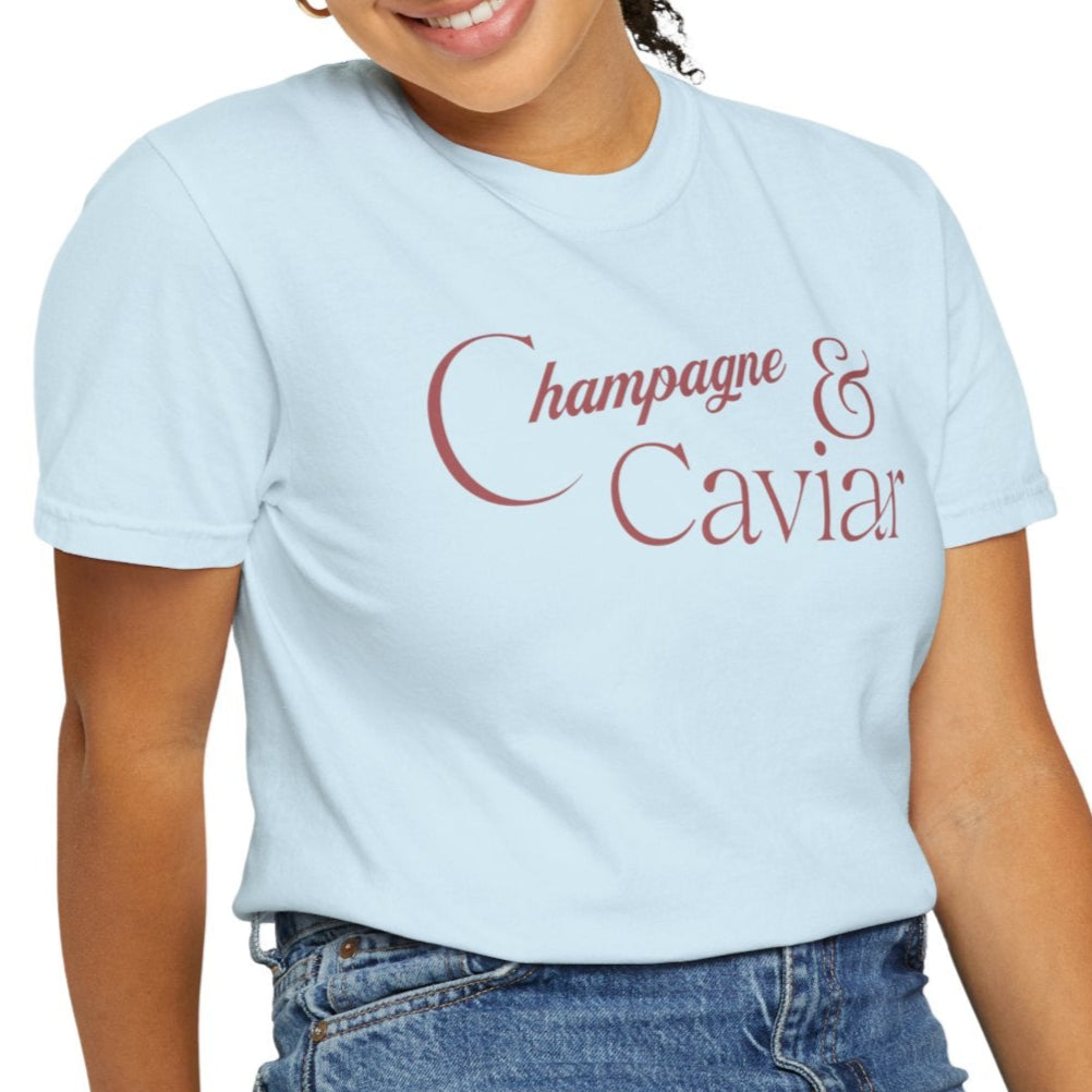 CHAMPAGNE & CAVIAR VIBEZ T-SHIRT
